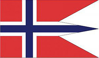 Staats- und Marineflagge Norwegens