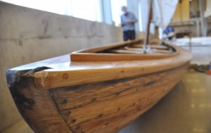 Historische Schiffe im Oslofjord-Museum. 