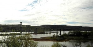 Ofoten: Die Tjeldsund-Brücke