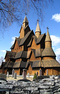Stabkirche Heddal in der Telemark. Foto: Visit Norway.